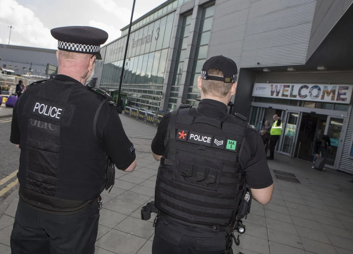 greater manchester police airport pursuit — GB news