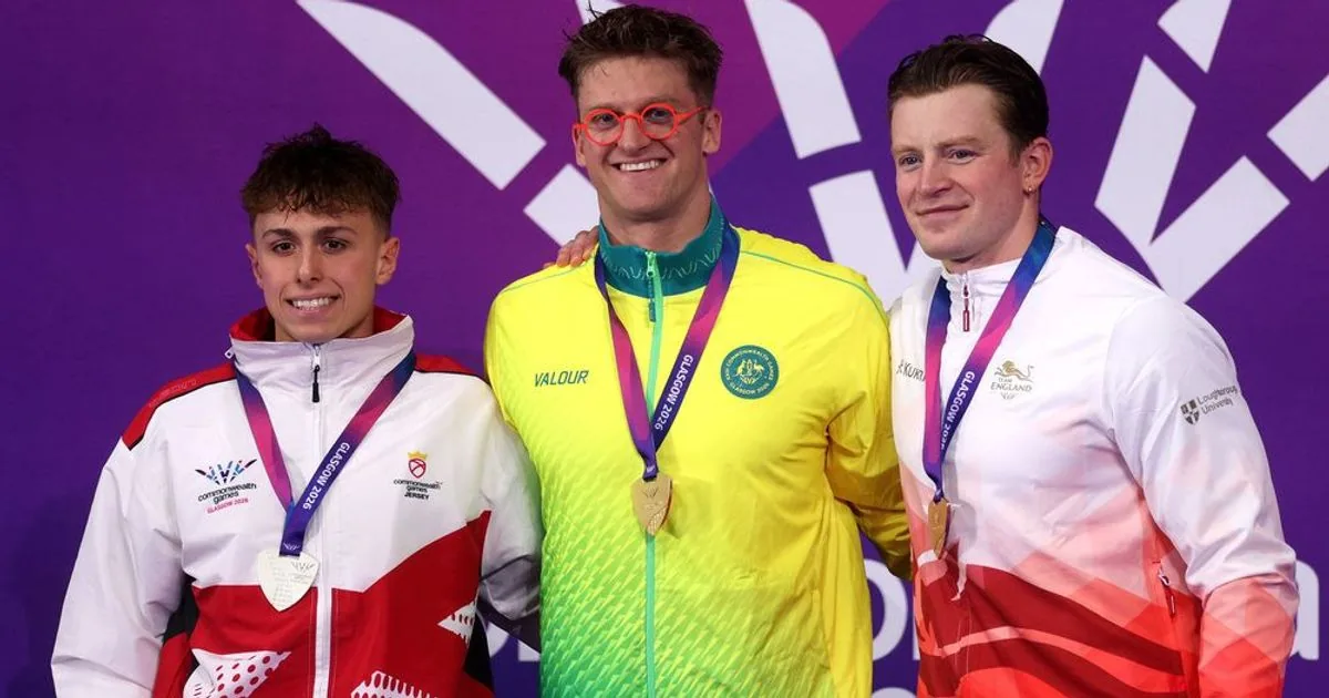 Sam Williamson topples British breaststroke great as Australia dominate in Glasgow pool
