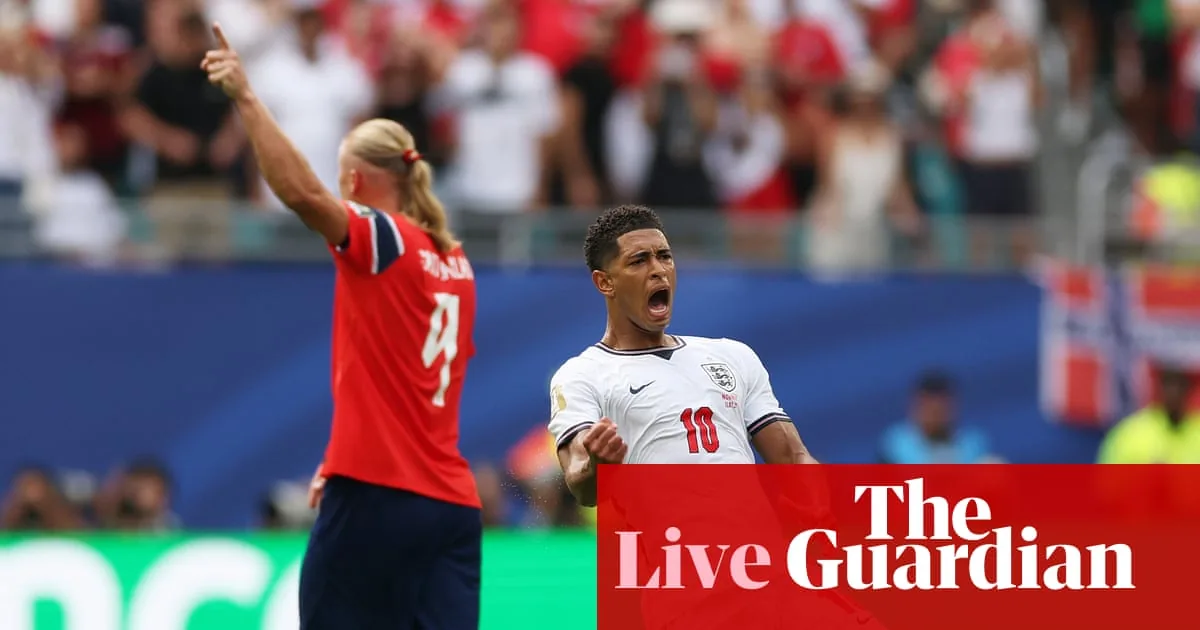 Norway v England: World Cup 2026 quarter-final – live