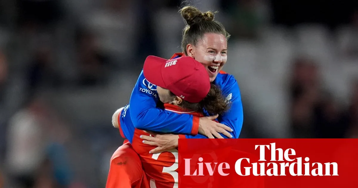 England v South Africa: Women’s T20 Cricket World Cup semi-final – live