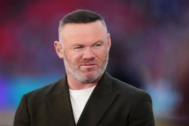 Wayne Rooney is in the studio for England’s game with DR Congo (Mike Egerton/PA)