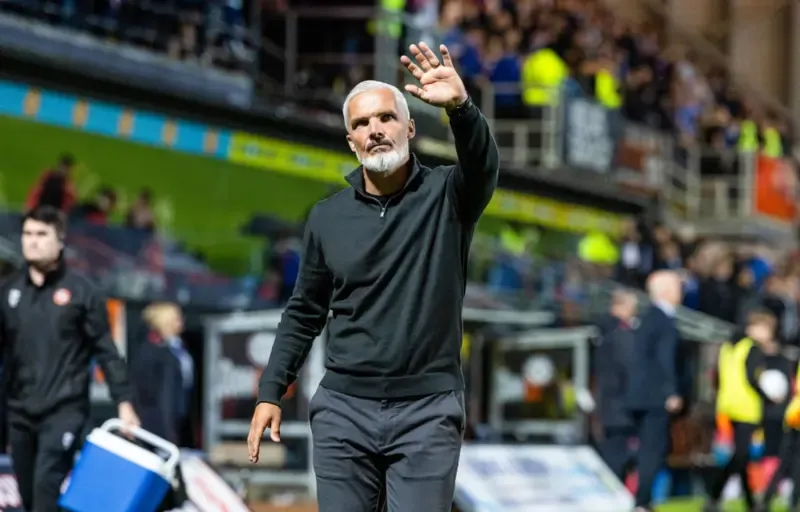 Dundee United manager Jim Goodwin