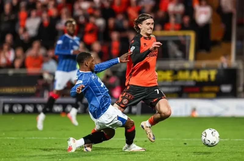 Rangers defender Dujon Sterling in action